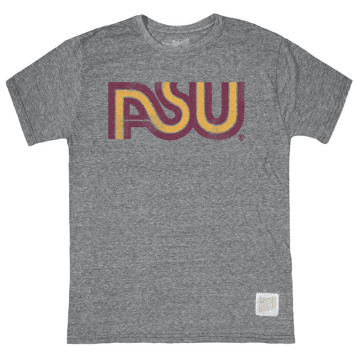 Women's Original Retro Brand Andre Ethier Maroon Arizona State Sun Devils  Name & Number V-Neck T-Shirt