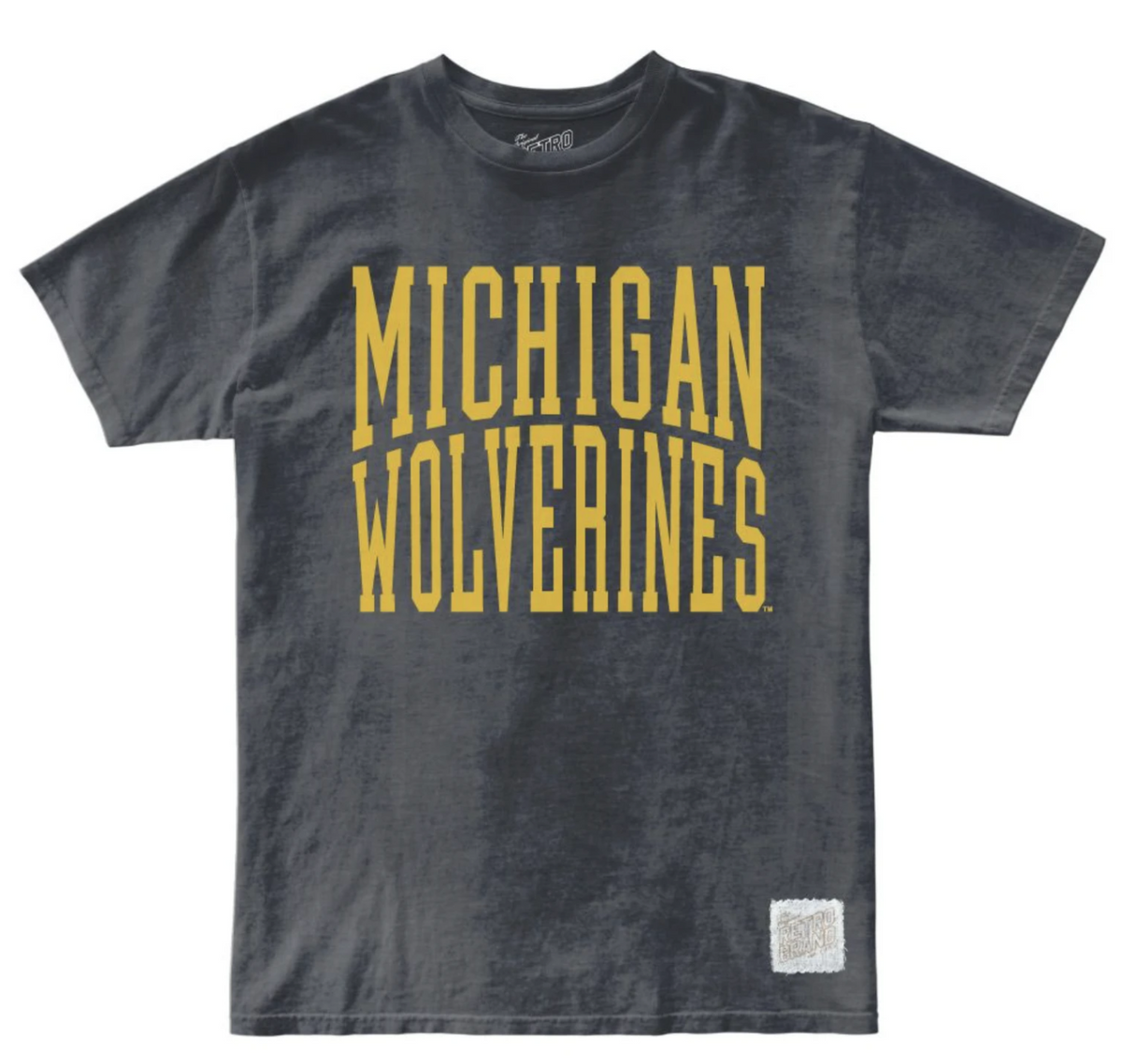 Michigan Wolverines Oil Wash Tee