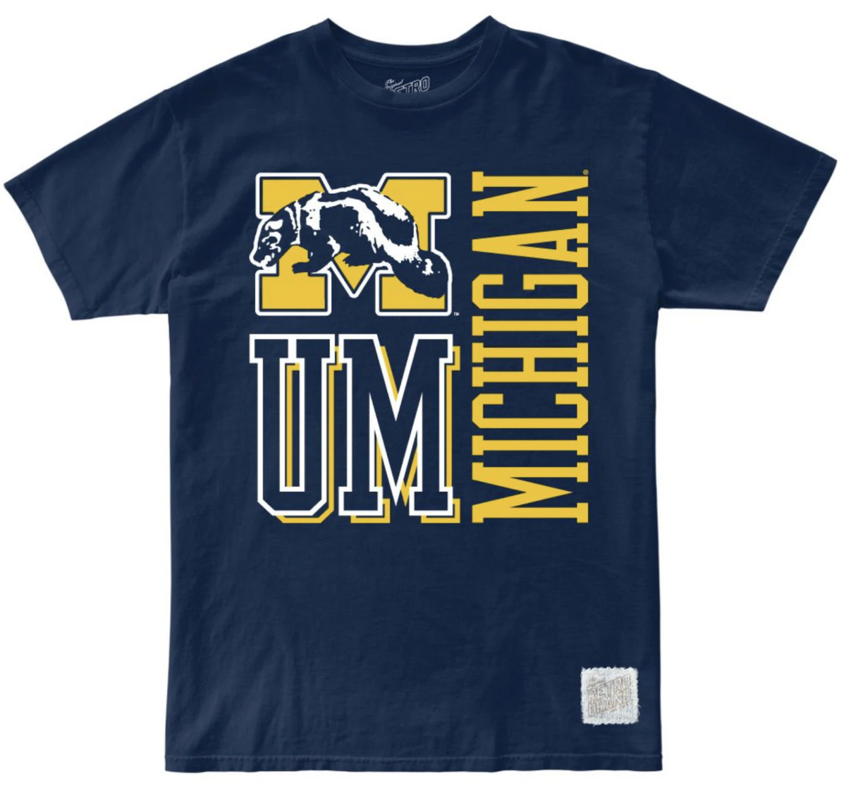 Michigan Wolverines 100% Cotton Tee