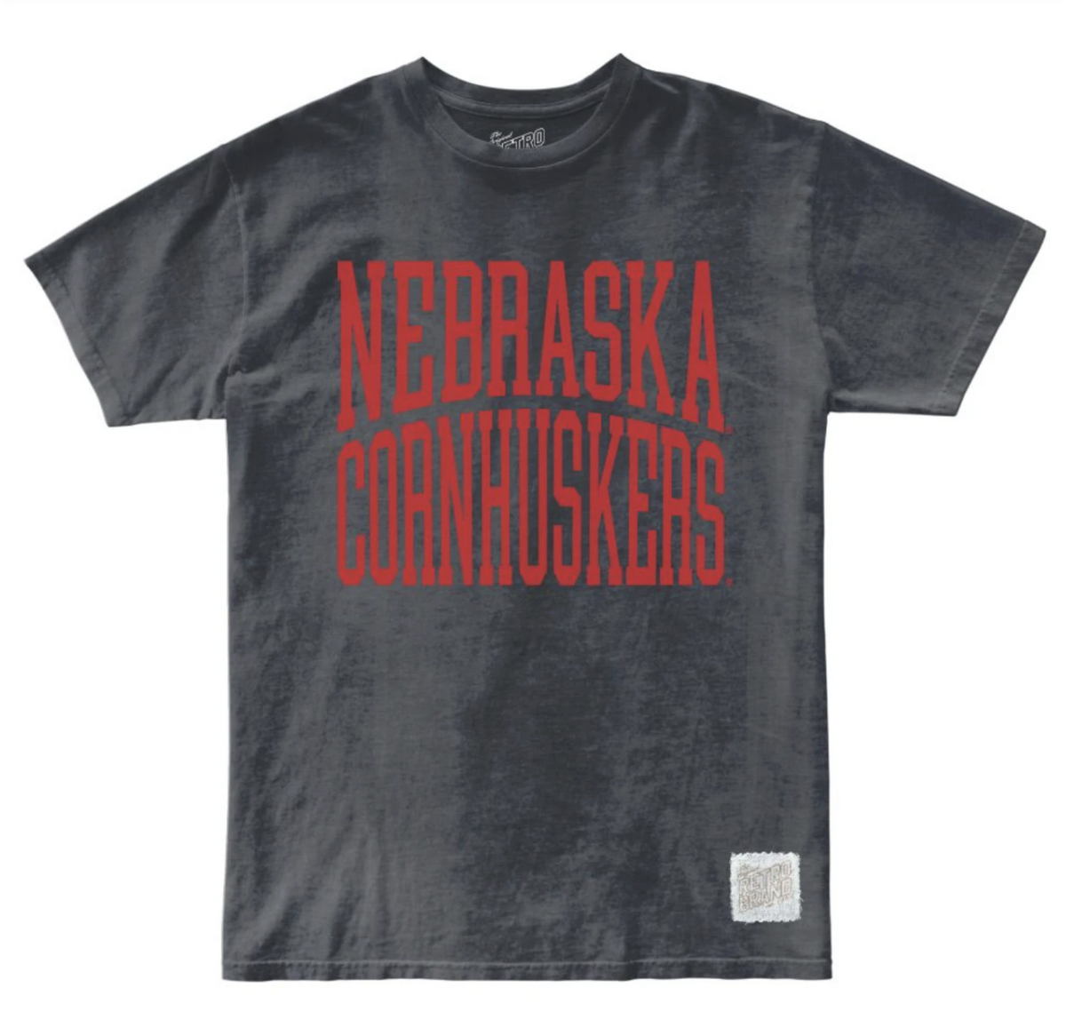 Nebraska Cornhuskers Oil Wash Tee