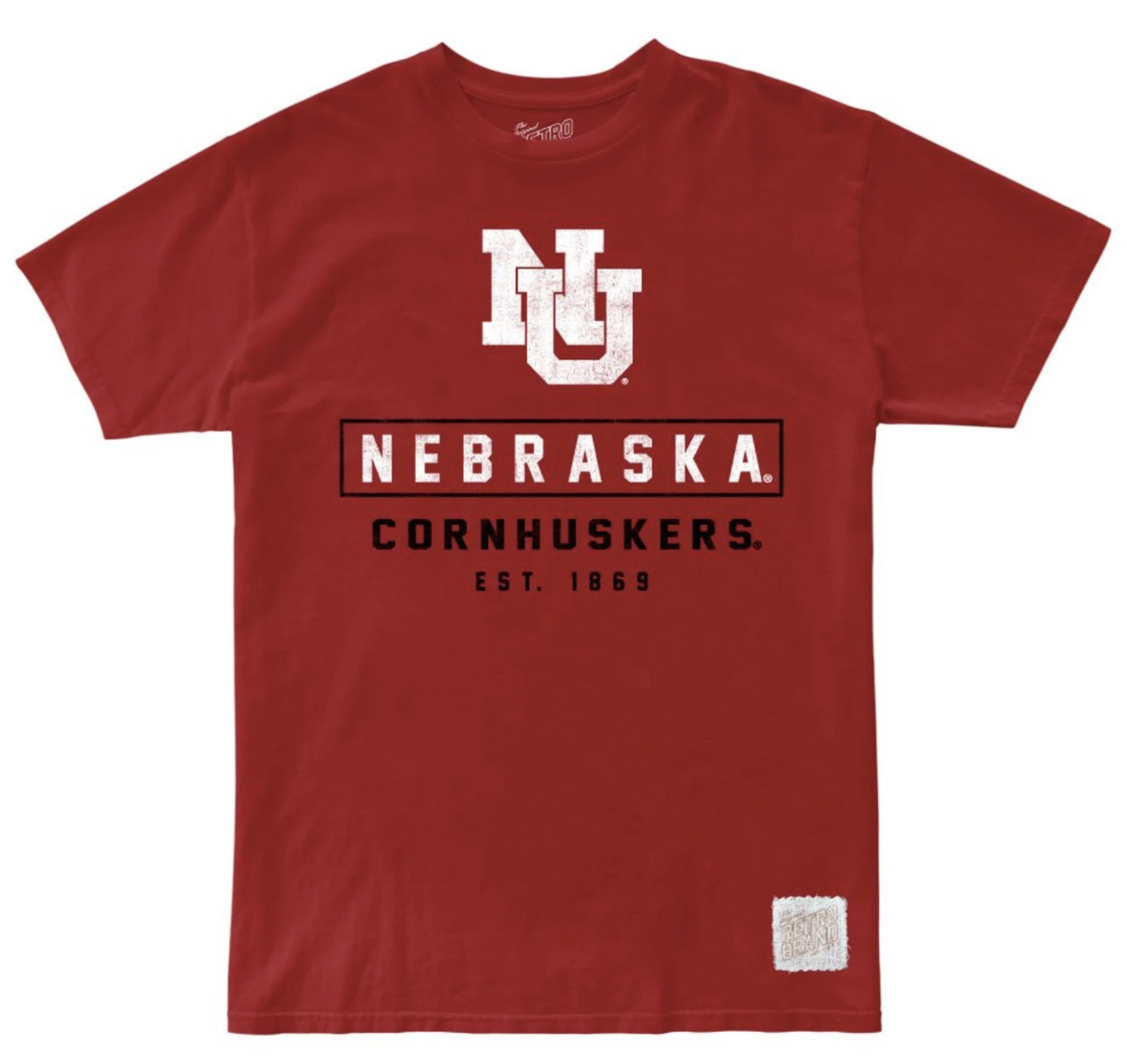 Nebraska Cornhuskers 100% Cotton Tee