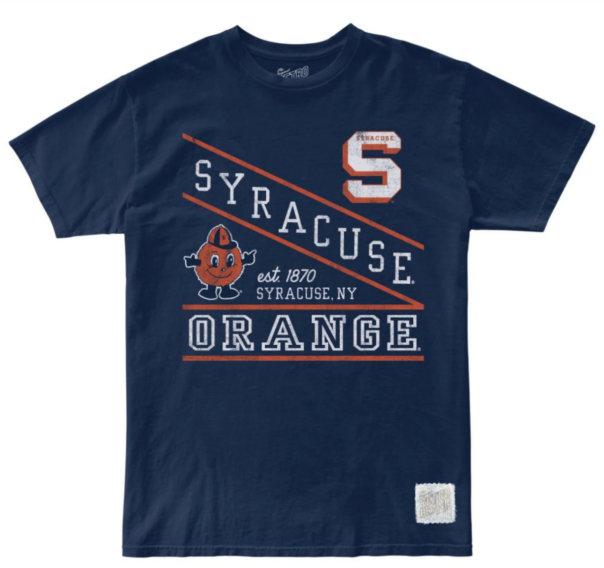 Syracuse Orange 100% Cotton Tee