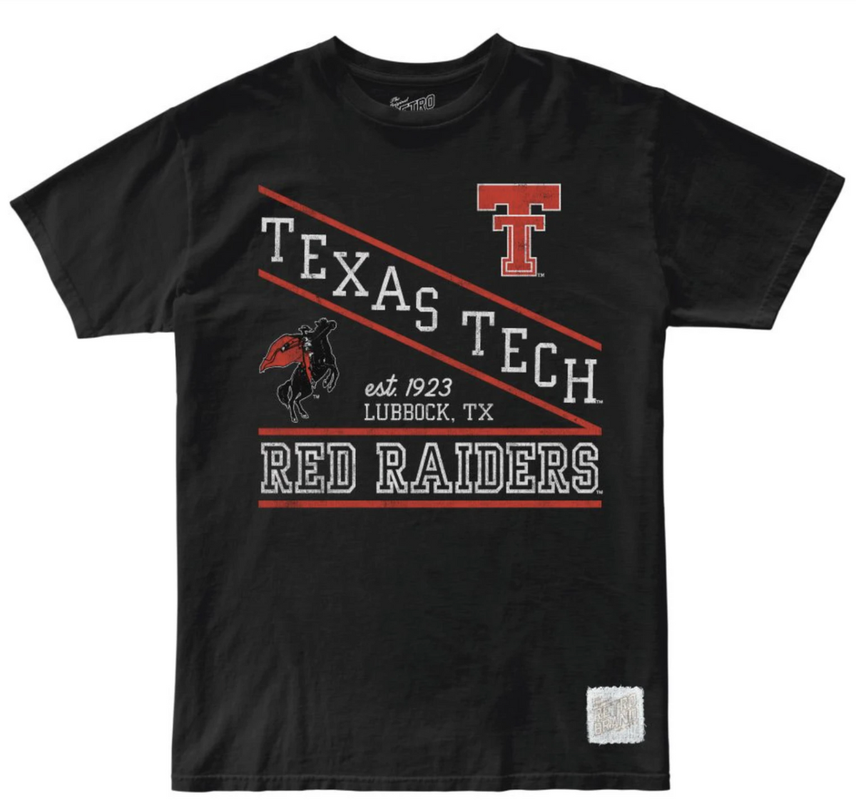 Texas Tech Red Raiders 100% Cotton Tee