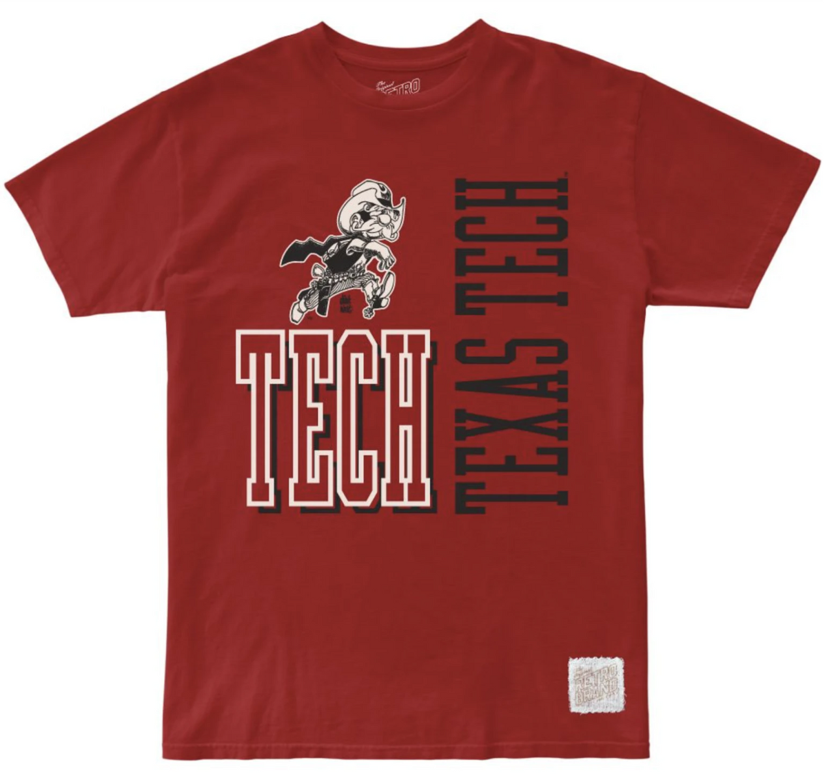 Texas Tech Red Raiders 100% Cotton Tee