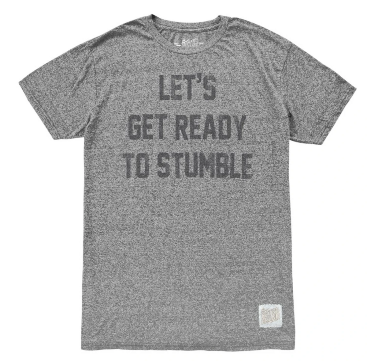 Let's Get Ready to Stumble Mock Twist Tee