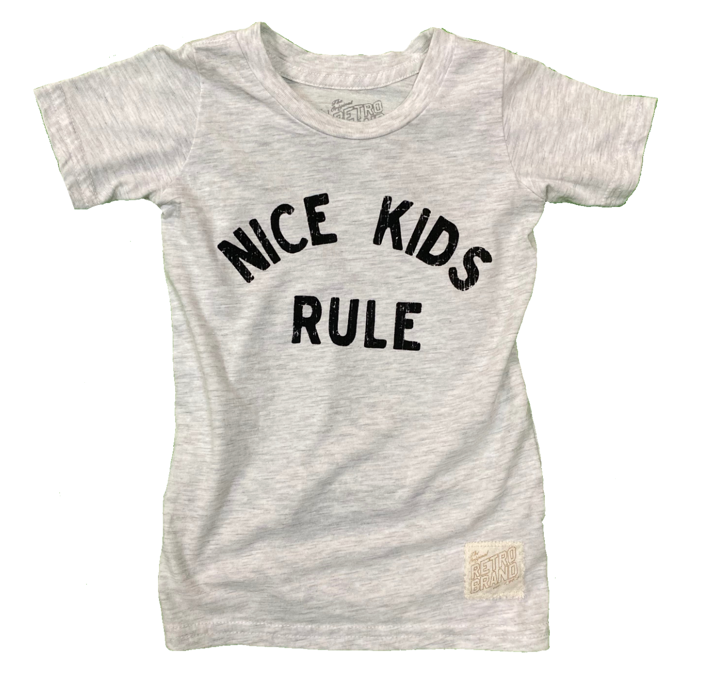 Nice Kids Rule Tri-Blend Tee (Toddler/Youth) - 2T