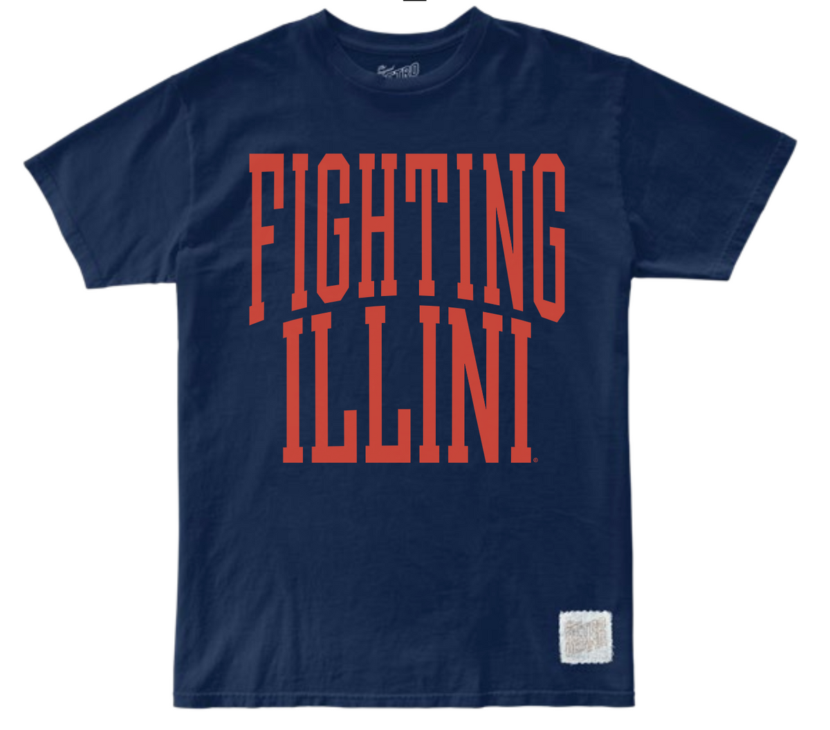 Illinois Fighting Illini 100% Cotton Tee