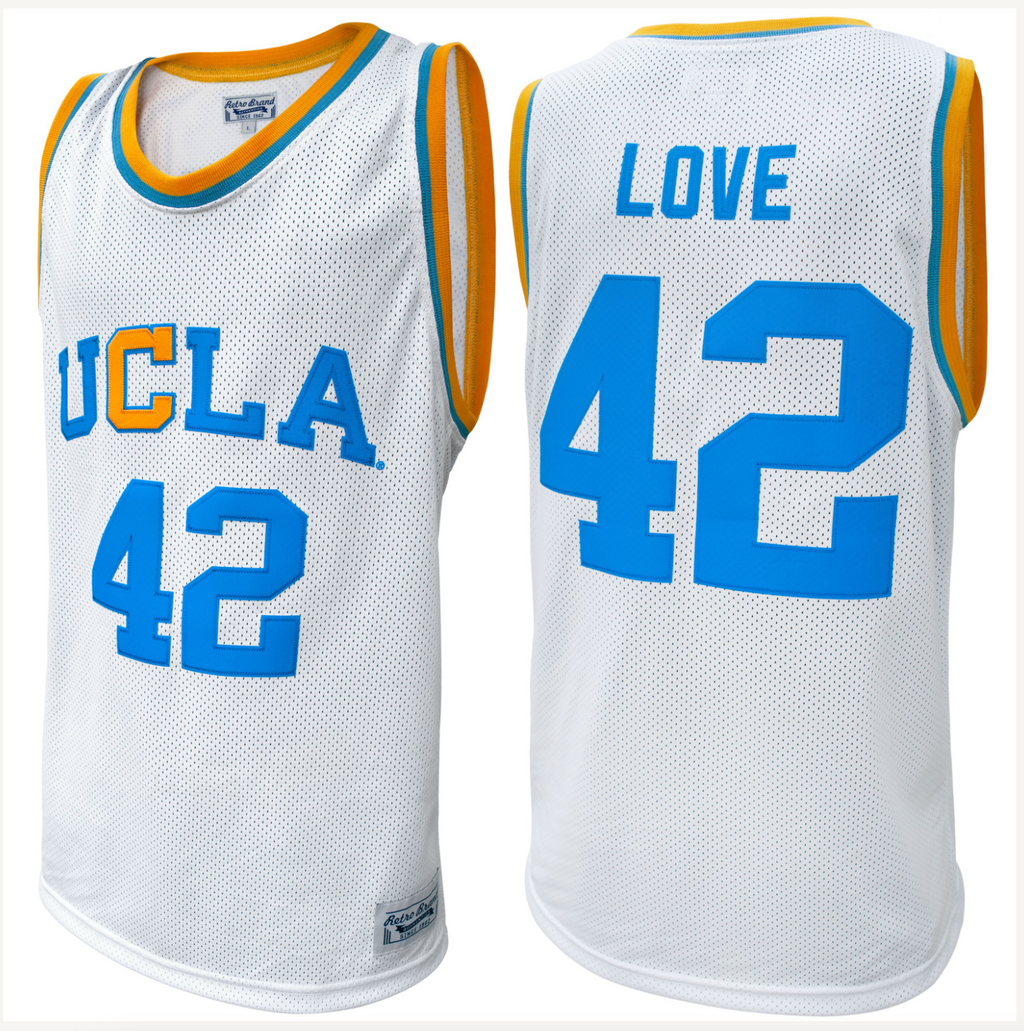 Kevin Love UCLA Bruins Throwback Jersey ORIGINAL RETRO BRAND