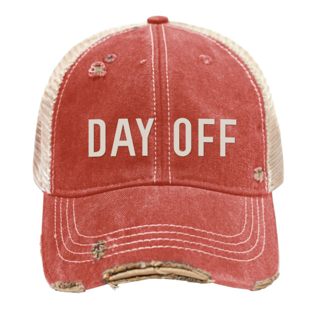 Day Off Snap Back Trucker Cap