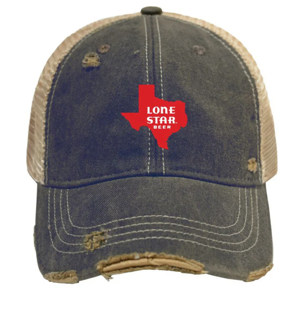 Lone Star Beer Snap Back Trucker Cap