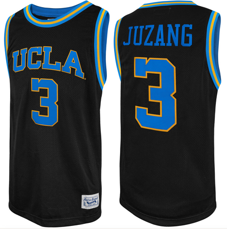 Retro Brand UCLA Basketball White Jersey #3 Juzang