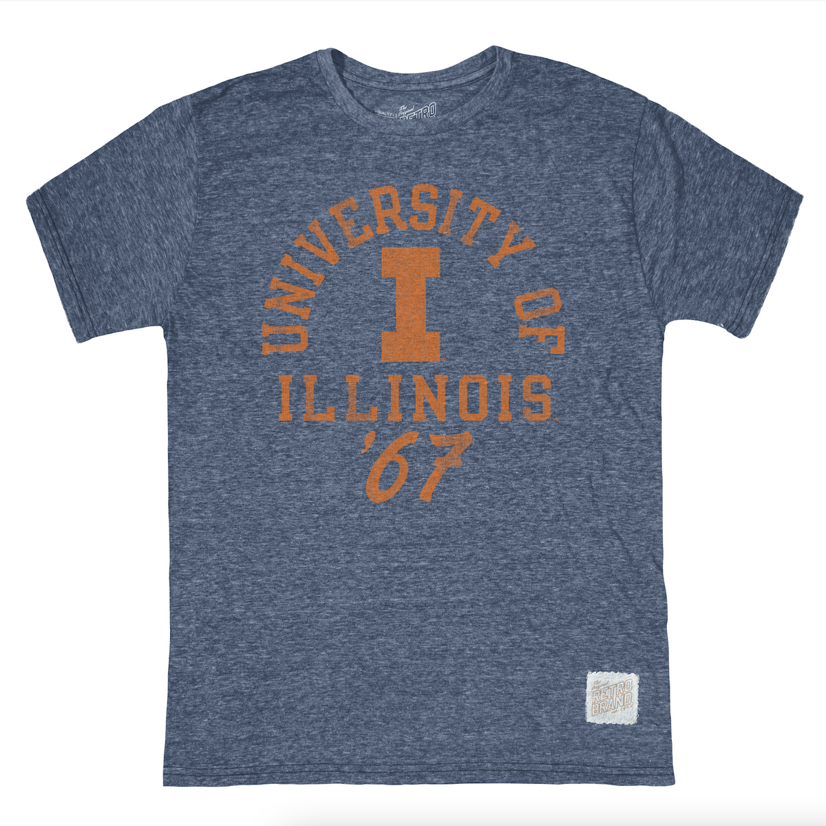 University of Illinois '67 Tri-Blend Tee