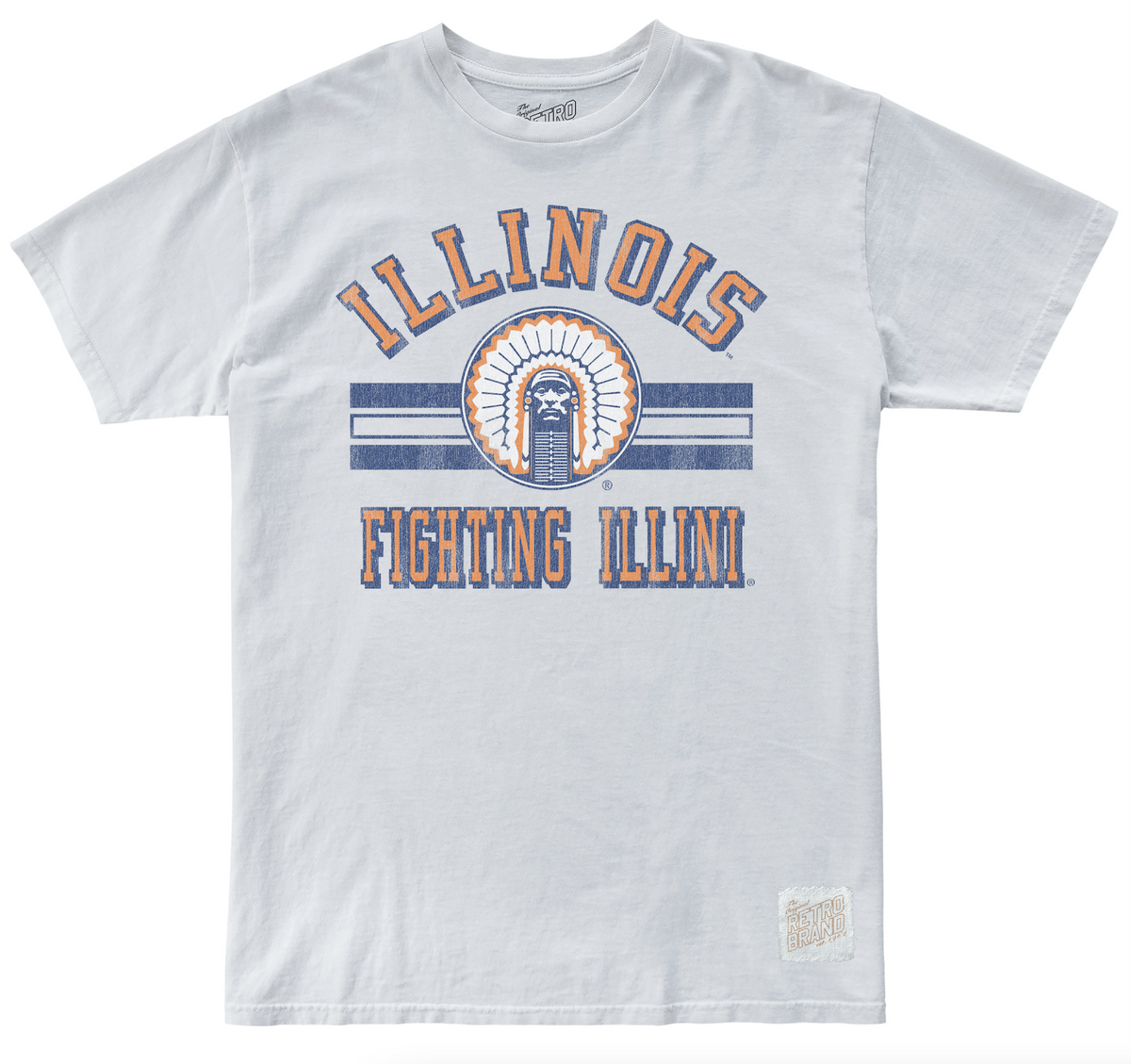 Illinois Fighting Illini 100% Cotton Tee