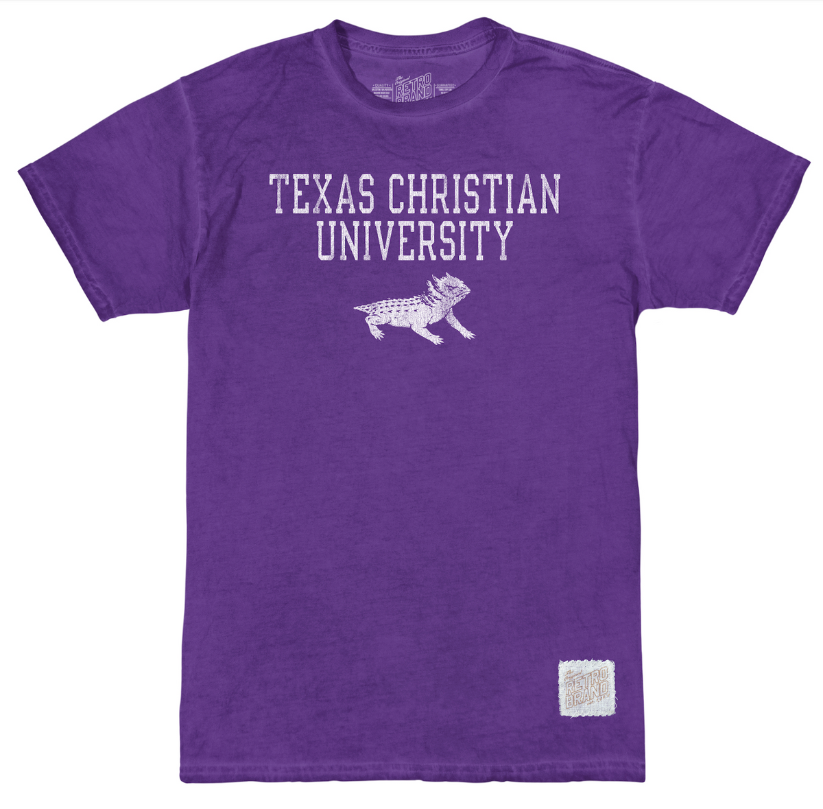 TCU Horned Frogs Oil Washed Tee