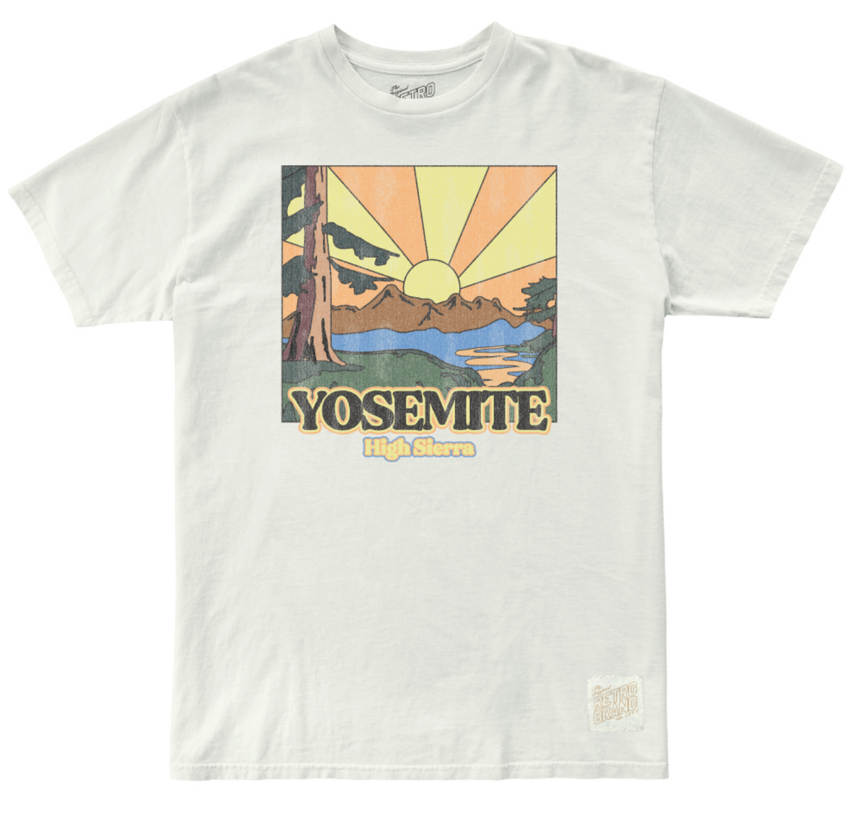 Yosemite High Sierra 100% Cotton Tee