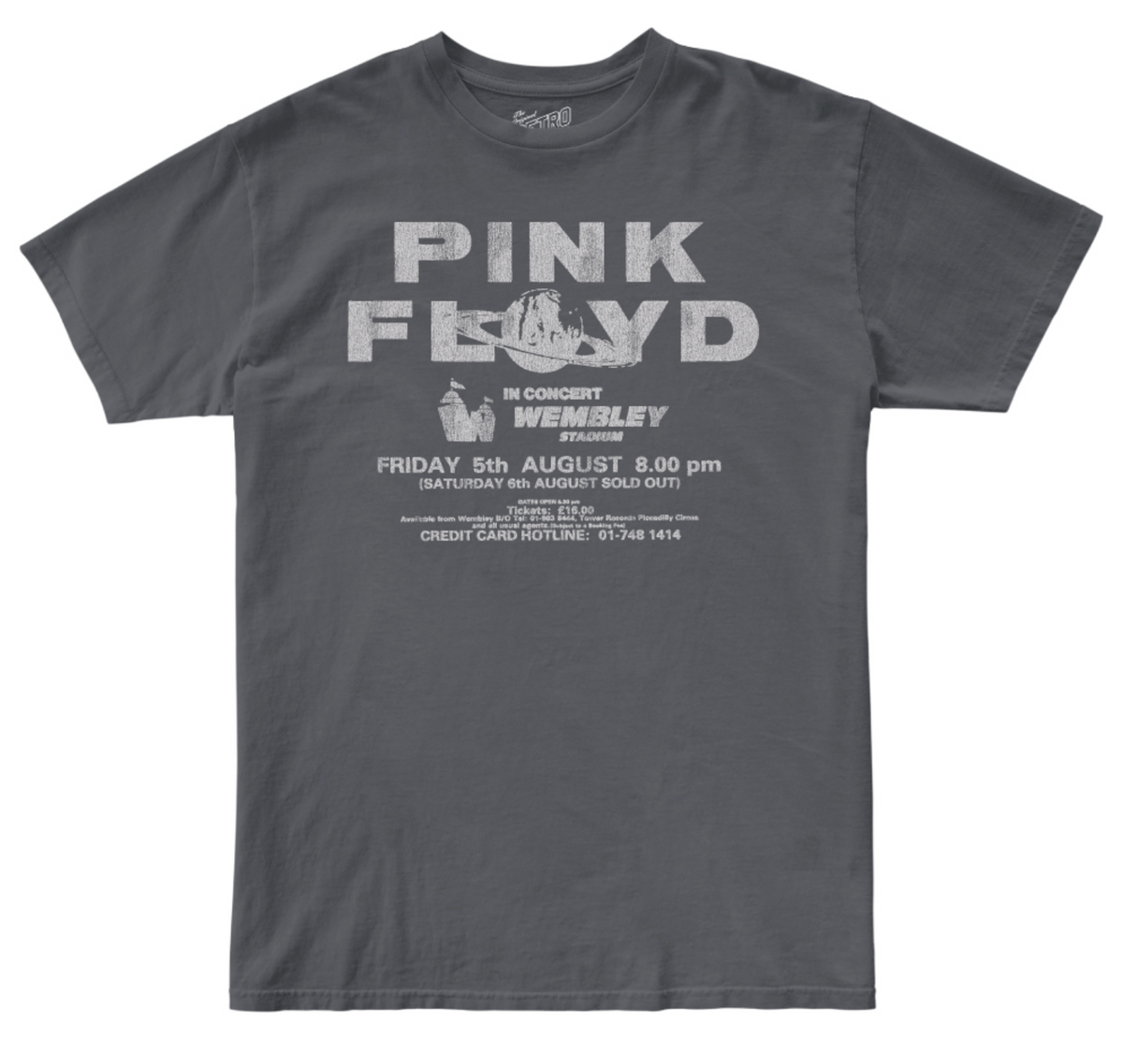 Pink Floyd Live at Wembley 100% Cotton Tee