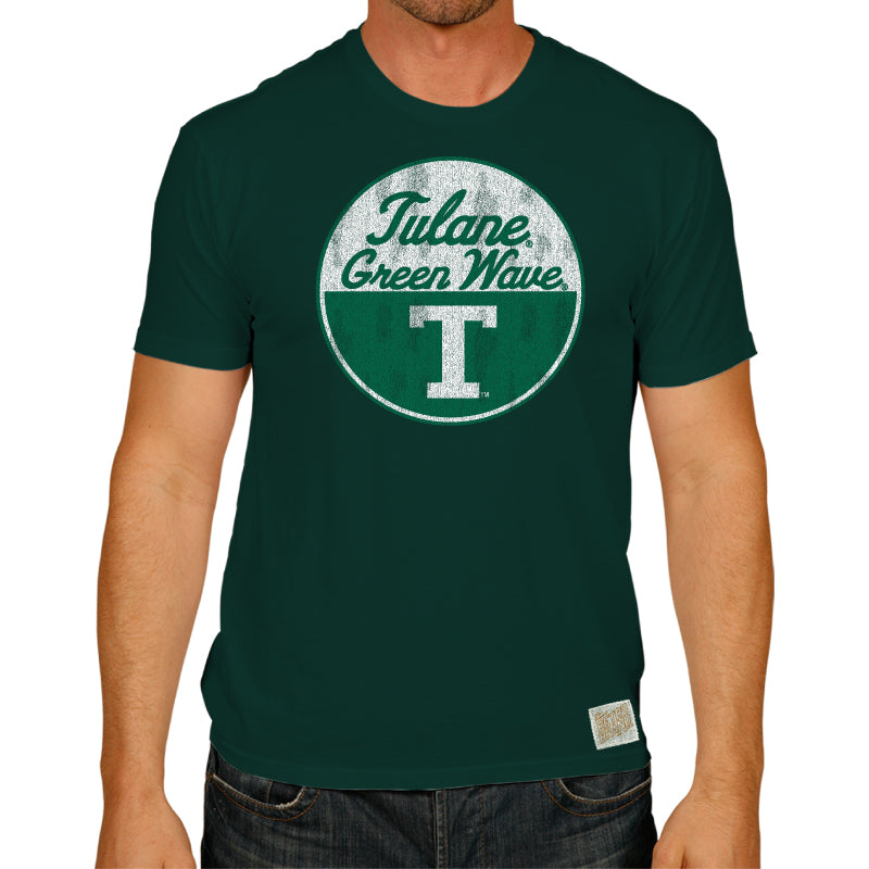 Tulane University Green Wave 100% Cotton Tee