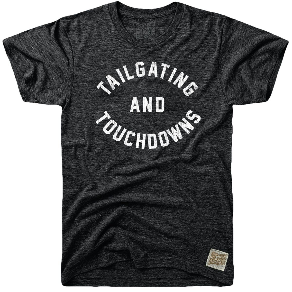 Tailgaiting and Touchdowns Tri-Blend Tee