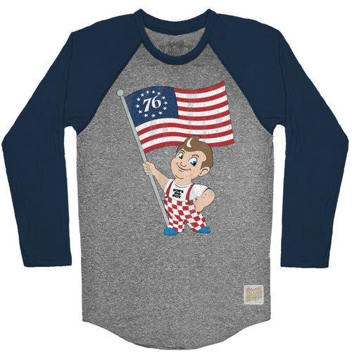 Bob's Big Boy Baseball Blue T-Shirt